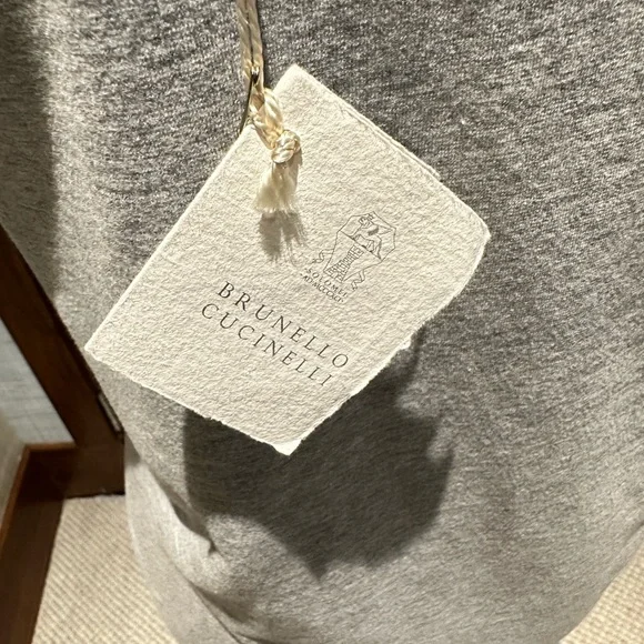 Brunello Cucinelli Cream Sheath Dress Sleeveless V-Neck - Picture 5 of 8